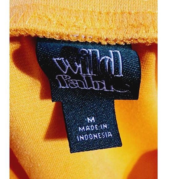 Wild Fable Orange Stripe A-Line Tennis Skirt Medium NEW - Picture 3 of 7